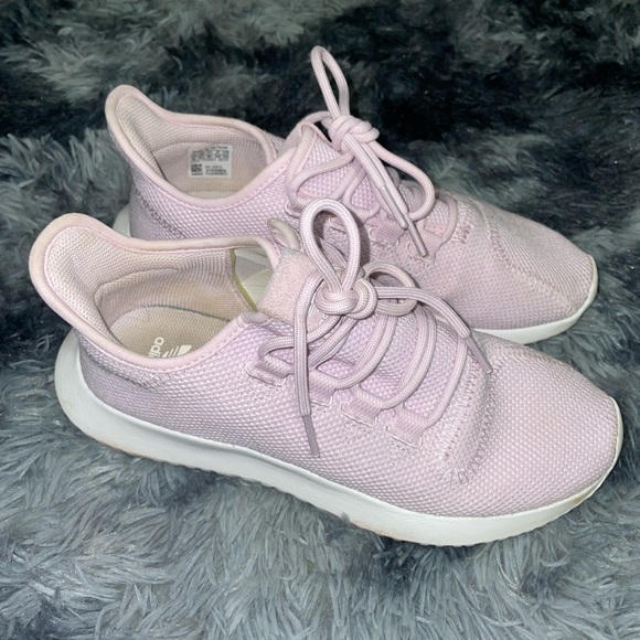 Adidas Lavender Tubular Ortholite Running Shoes Size 6 - Picture 3 of 5